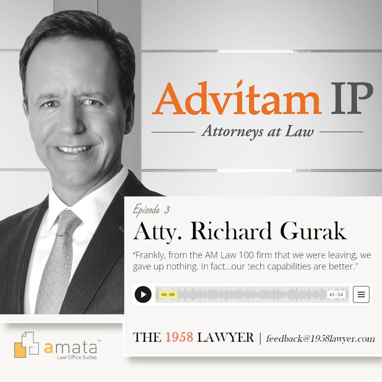 Richard Gurak: Building A Powerful Law Firm (Paper-Free) And Out-Of-The-Box Thinking | THE 1958 LAWYER Podcast